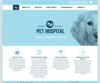 Bestcarepethospital.com(Veterinarian in Sioux Falls) Screenshot