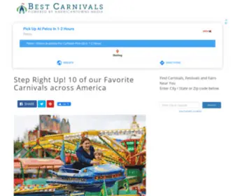 Bestcarnivals.info(Best Carnivals) Screenshot