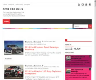 Bestcarus.com(The Cars Information) Screenshot