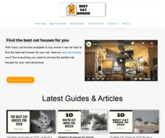 Bestcathouses.com(Best cat houses) Screenshot