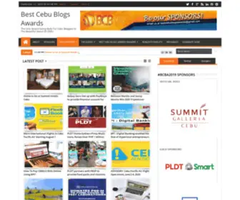 Bestcebublogsawards.com(BEST CEBU BLOGS AWARDS) Screenshot
