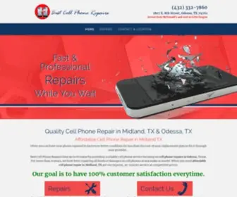 Bestcellphonerepairs.com(Cell Phone Repair Midland TX) Screenshot