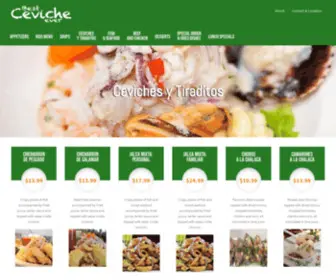 Bestcevicheever.com(Best Ceviche Ever) Screenshot