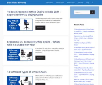 Bestchairreviews.in(Best Chair Reviews) Screenshot