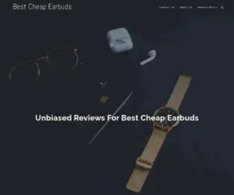 Bestcheapearbuds.com(Best Cheap Earbuds) Screenshot