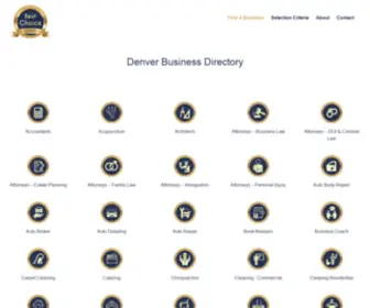 Bestchoicedenver.com(Business Directory) Screenshot