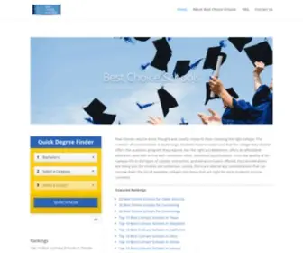 Bestchoiceschools.com(Best Choice Schools) Screenshot