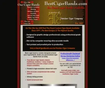 Bestcigarbands.com(Best Cigar Bands) Screenshot