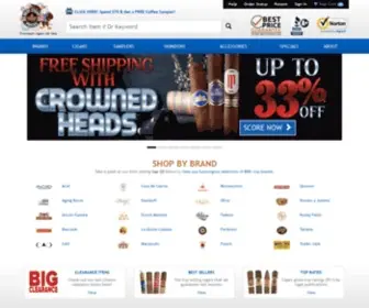 Bestcigarprices.com(Cigars, Cigar Accessories, Humidors) Screenshot