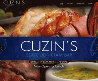 Bestclambar.com(Cuzin's Seafood Clam Bar) Screenshot