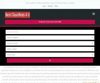 Bestclassifieds4U.in(Best Classifieds 4 U) Screenshot