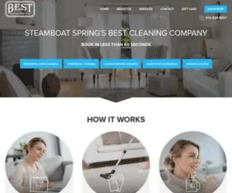 Bestcleaningco.com(Best Cleaning Company) Screenshot