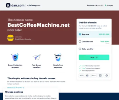 Bestcoffeemachine.net(Best coffee machine) Screenshot