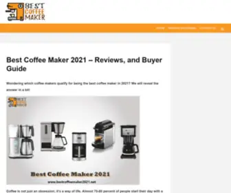 Bestcoffeemaker2021.net(Bestcoffeemaker 2021) Screenshot