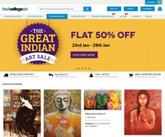 Bestcollegeart.com(Buy & Sell Indian Contemporary Artworks) Screenshot