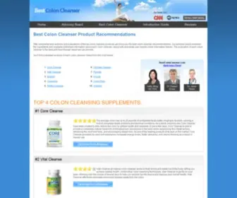 Bestcoloncleanser.com(Super Colon Cleanse Review) Screenshot