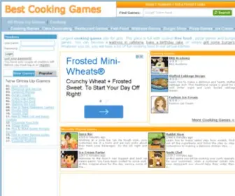 Bestcookinggames.com(Fun Cooking Games) Screenshot