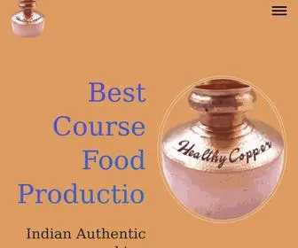 Bestcoursefoodproduction.co.in(Just another WordPress site) Screenshot