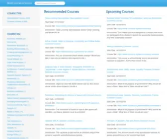 Bestcourseracourse.com(Best Coursera Courses) Screenshot