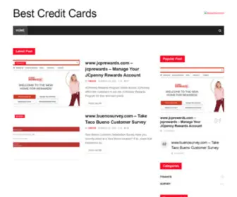 Bestcreditcards.io(Best Credit Cards) Screenshot