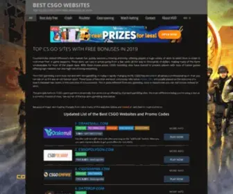 Bestcsgowebsites.com(TOP CS) Screenshot