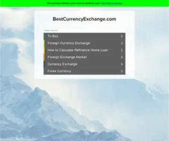 Bestcurrencyexchange.com(City Currency Exchange) Screenshot