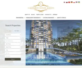 Bestcyprusproperties.com(Property in Cyprus since 1945) Screenshot