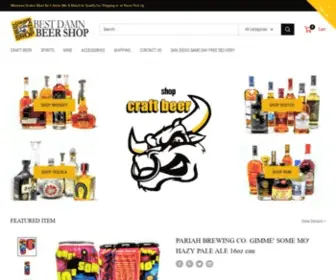 Bestdamnbeershop.com(Buy Craft Beer Online) Screenshot