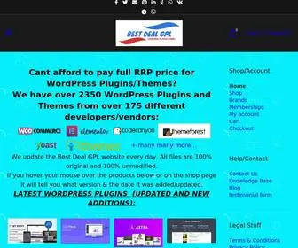 Bestdealgpl.com(Wordpress Plugins/Themes) Screenshot