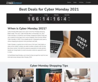 Bestdealscybermonday.com(2021 Cyber Monday Money Saving Tools) Screenshot
