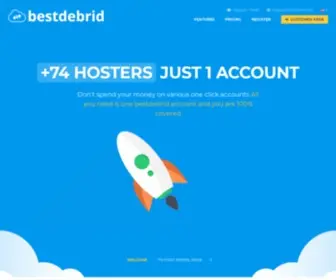 Bestdebrid.com(Best unrestrict link service) Screenshot