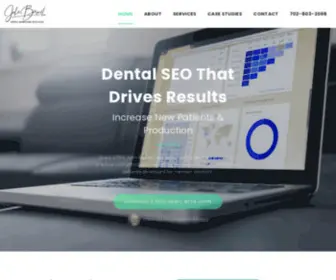 Bestdentistseo.com(Stop being dominated by online competitors and get dental SEO) Screenshot