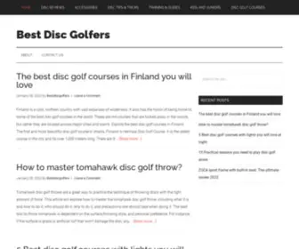 BestdiscGolfers.com(Best Disc Golfers) Screenshot