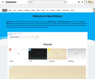 Bestdivision.com(Best Division) Screenshot