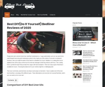 Bestdiybedliner.com(Best DIY(Do It Yourself) Bedliner Reviews of 2021) Screenshot