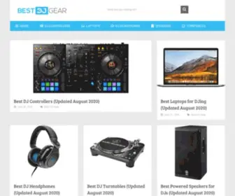 Bestdjgear.net(Best DJ Gear) Screenshot