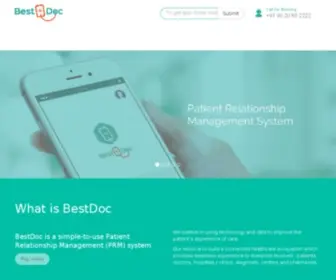 Bestdocapp.com(Intelligent Patient Relationship Management) Screenshot