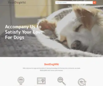 Bestdogwiki.com(BestDogWiki) Screenshot