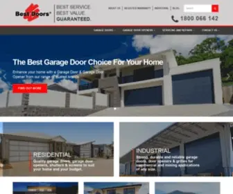 Bestdoors.com.au(Residential & Industrial Garage Doors) Screenshot
