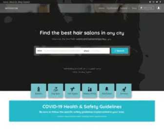 Bestdooz.com(Find Local Black Hairstylists) Screenshot