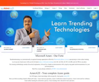 Bestdotnettraining.com(Explore Best Cloud Technology Course at Bestdontnettraining) Screenshot