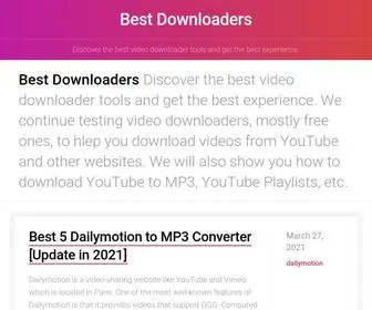 Bestdownloaders.com(Best Downloaders) Screenshot