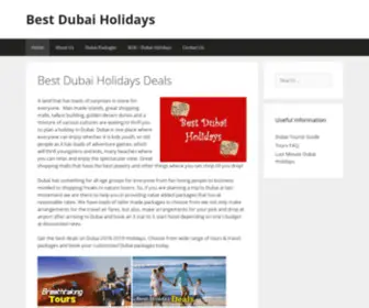 Bestdubaiholidays.com(Best Dubai Holidays Deals) Screenshot