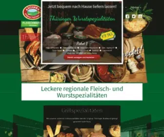 Beste-Bratwurst.de( Thüringer Fleisch) Screenshot