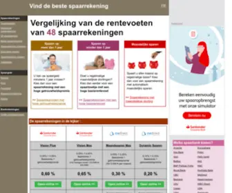 Beste-Rente-Spaarrekening.be(Beste Rente Spaarrekening) Screenshot