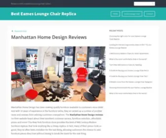 Besteamesloungereplica.com(Best Eames Lounge Chair Replica) Screenshot