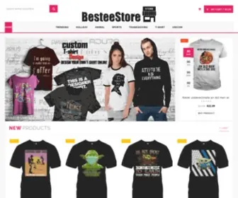 BesteeStores.com(Trend T Shirt Store Online) Screenshot