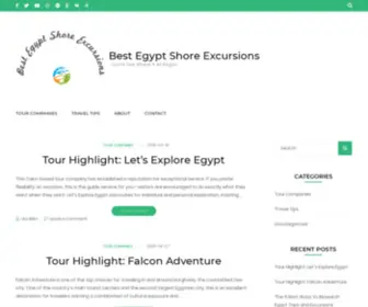 Bestegyptshoreexcursions.com(Come See Where it All Began) Screenshot