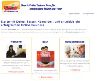 Besteheimarbeit.com(Online Geld verdienen) Screenshot