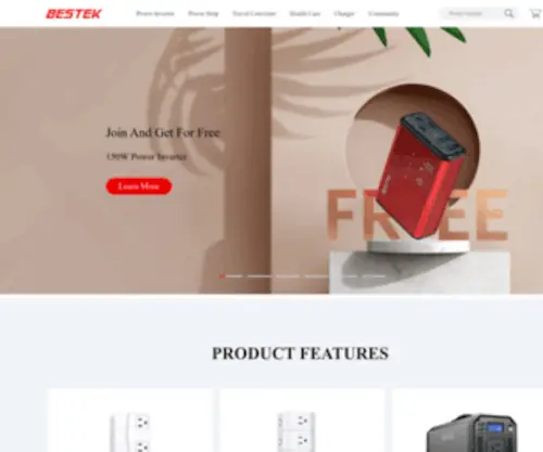 Bestek.com(Offcial Home) Screenshot